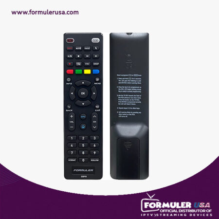 Formuler Replacement Remote | Ir Smart Learning Control (Updated Version 02f9) Compatible With All The Formuler Devices Z10 Pro/Z10 Pro Max/Z10se/Z8pro /Z7-5g /Cc/Gtv