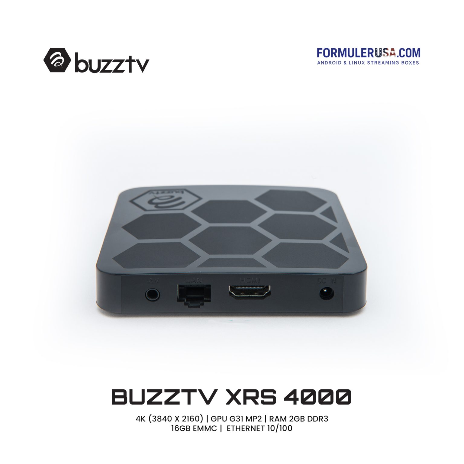 BuzzTV XRS 4000 Android TV Device | Fast 4K Streaming