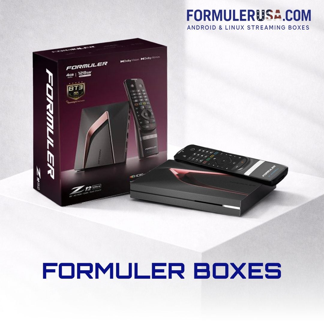 Formuler IPTV Box USA | 4K Android TV Streaming Devices