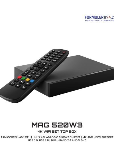 MAG 520w3 4K WIFI SET TOP BOX ( OPEN BOX )