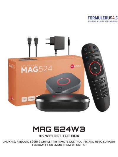 MAG 524w3 4K WIFI SET TOP BOX ( OPEN BOX )