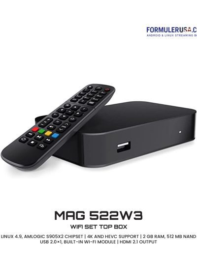 MAG 522w3 WIFI SET TOP BOX ( OPEN BOX )